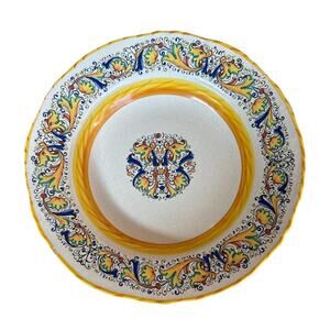 Meridiana Ceramiche Made in Italy 8.5” Hand Painted Bowl